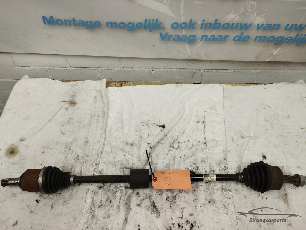 aandrijfas Opel Corsa E rechts 6083200, Auto-onderdelen, Gebruikt, -, -, Opel