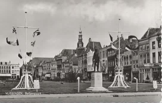 Vlissingen Bellamypark, Verzenden, 1960 tot 1980, Ongelopen, Zeeland