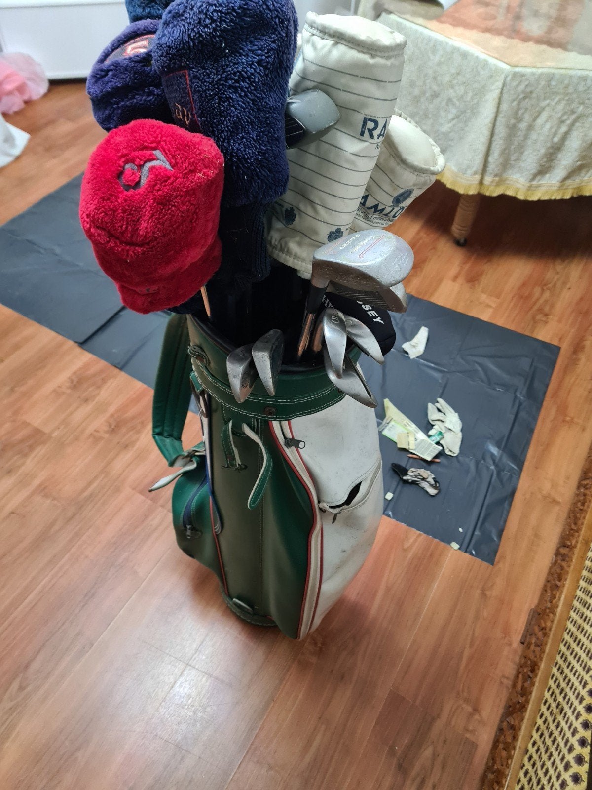 Grote set golfclubs met tas - diverse merken, Ophalen, Gebruikt, Club, Callaway