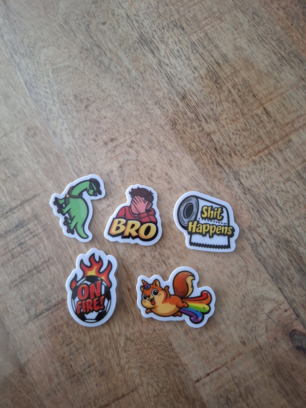 5 stuk tv stickers jumbo actie, Verzenden, Nieuw, Film, Tv of Omroep