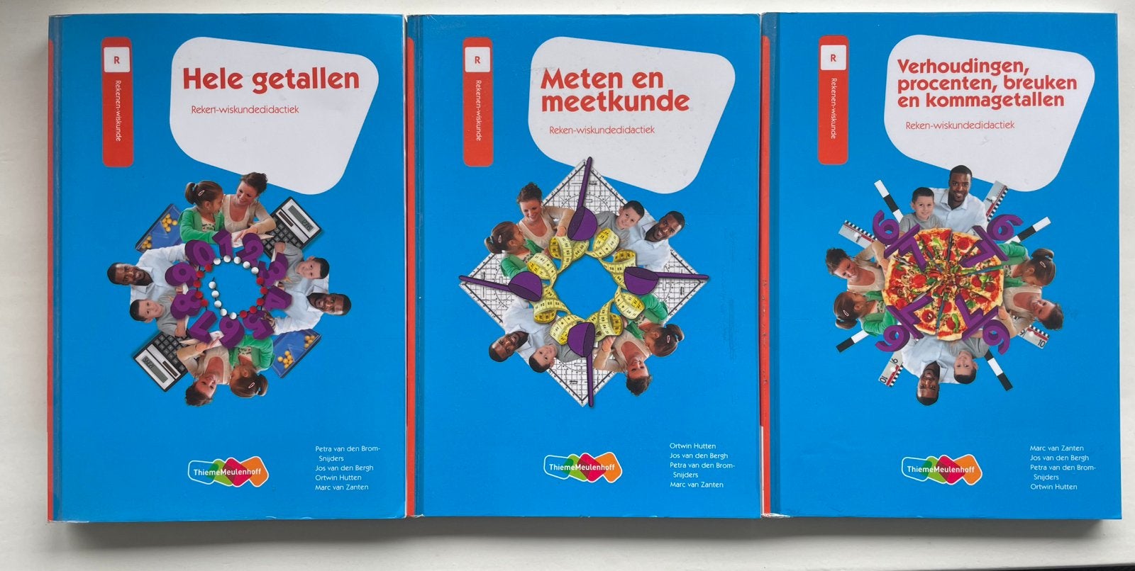 Jos van den Bergh - Hele getallen, Ophalen of Verzenden, Zo goed als nieuw, Jos van den Bergh; Ortwin Hutten; Marc van Zanten; Petra van ...