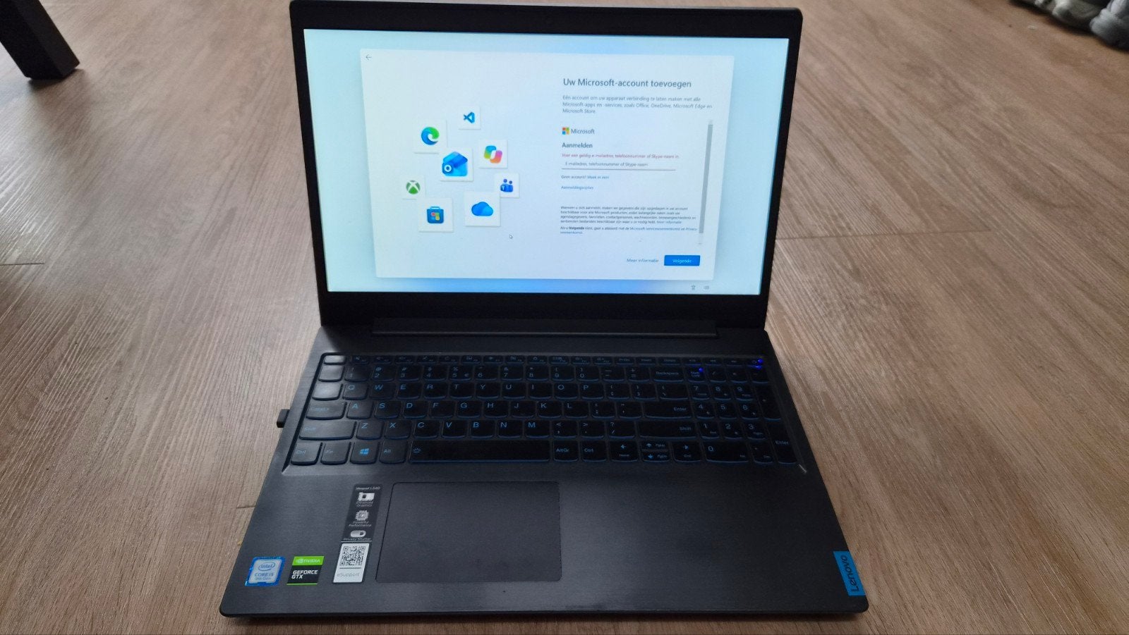 Lenovo IdeaPad L340-15IRH Gaming Laptop 15.6 inch, Met videokaart, 8 GB, Ophalen of Verzenden, Zo goed als nieuw