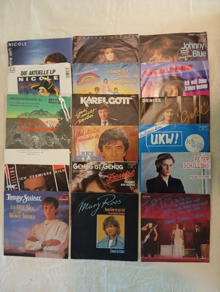 leuke set jukebox singles van vroeger schlagers e.a., Ophalen of Verzenden, Gebruikt, Pop