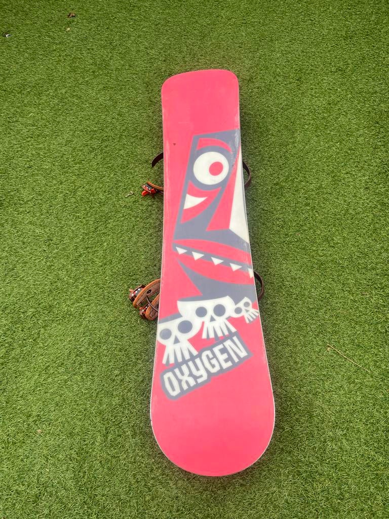Snowboard Oxygen Joker 135cm met bindingen, Ophalen of Verzenden, Gebruikt, Board