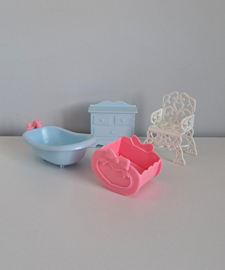 My Little Pony - vintage meubelsetje/accessoires - G1 Hasbro, Ophalen of Verzenden, Gebruikt