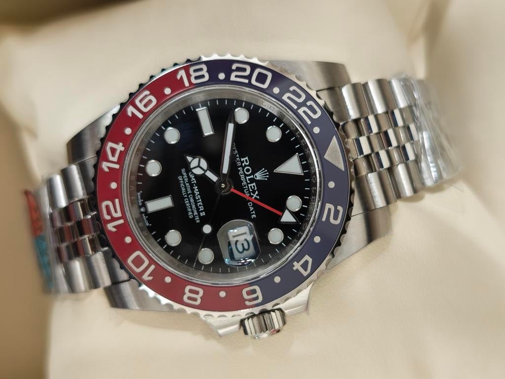 ROLEX GMT MASTER., Ophalen of Verzenden, Nieuw, Staal, Rolex