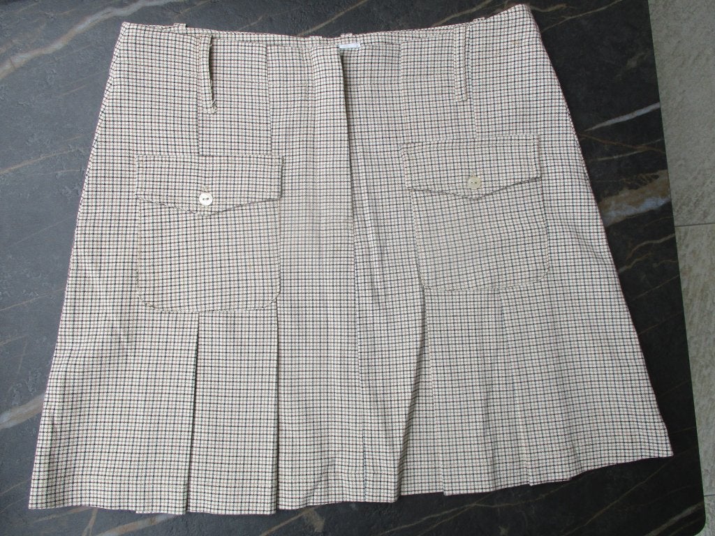Sutherland rok beige ruitjes maat 36 rokje, Sutherland, Beige, Ophalen of Verzenden, Zo goed als nieuw