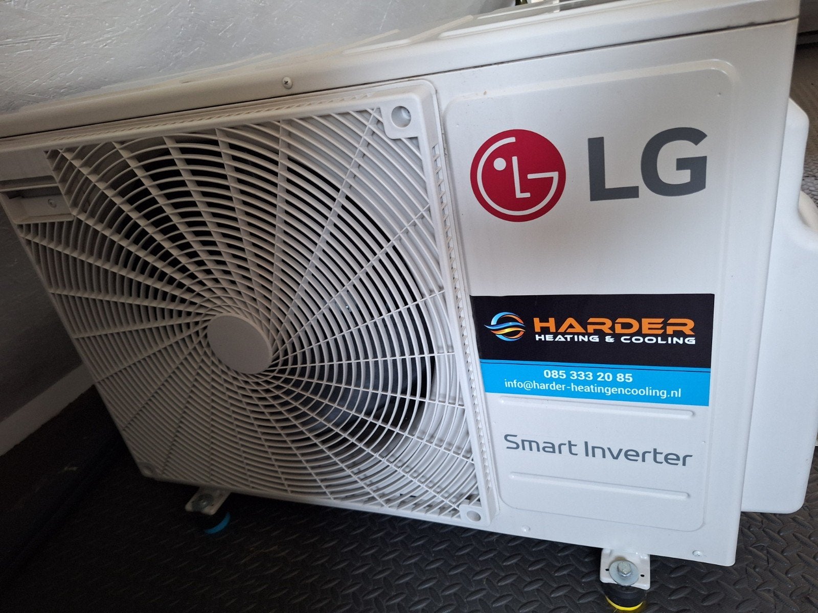 LG Smart Inverter Airco - Koelen, Verwarmen, Ventileren, Witgoed en Apparatuur, Airco's, Ophalen, Timer, 3 snelheden of meer, 100 m³ of groter