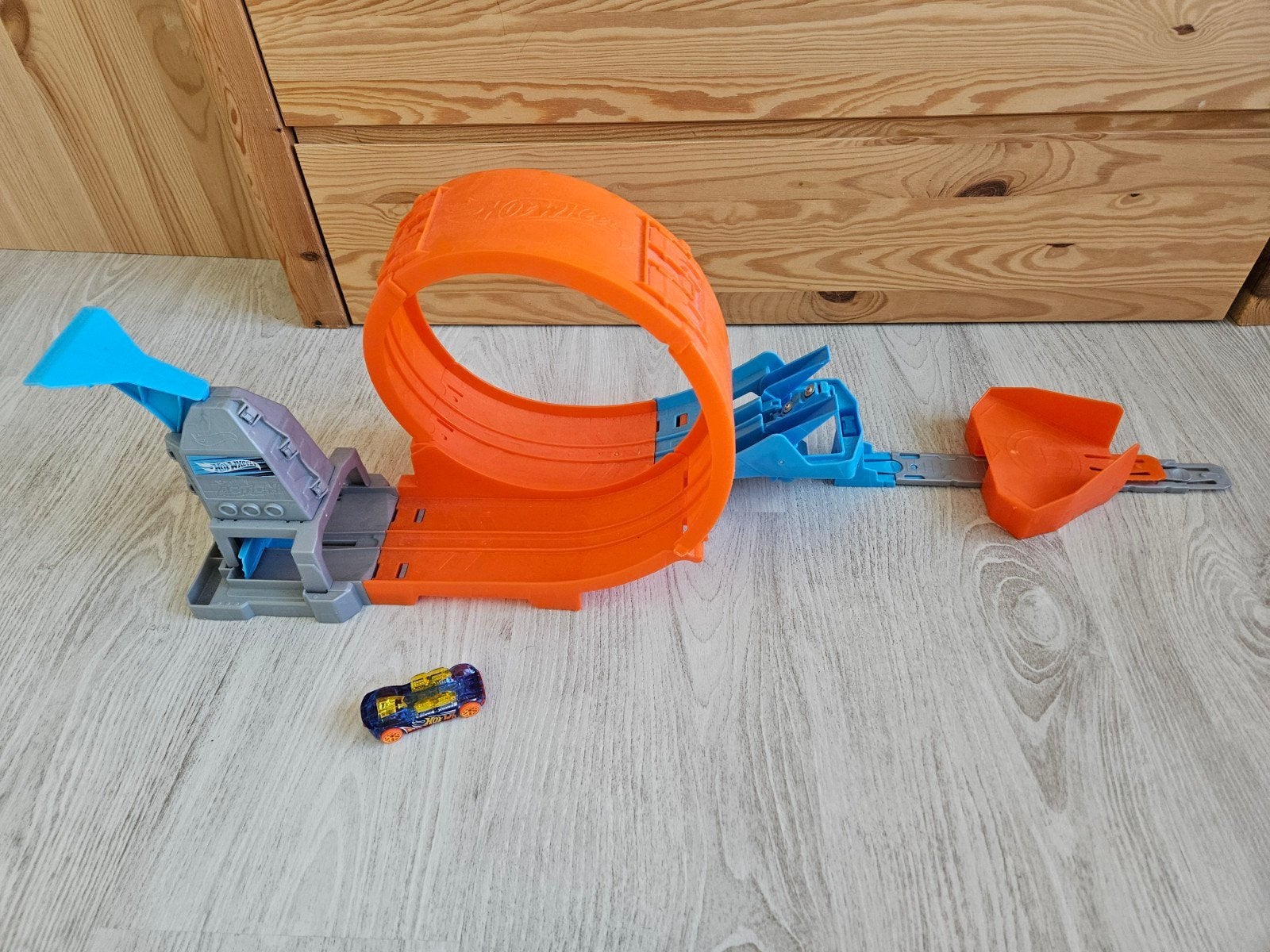 Hot Wheels Action Drift Loop - Racebaan, Ophalen, Zo goed als nieuw, Jongen