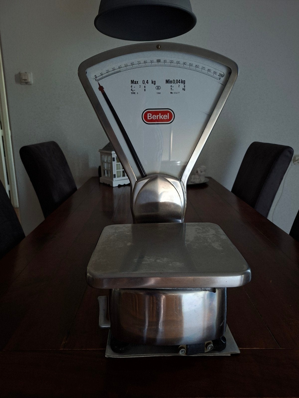 een mooie/ goede  van berkel weegschaal !!, Ophalen, 1 tot 500 gram, Keukenweegschaal, Minder dan 10 kg