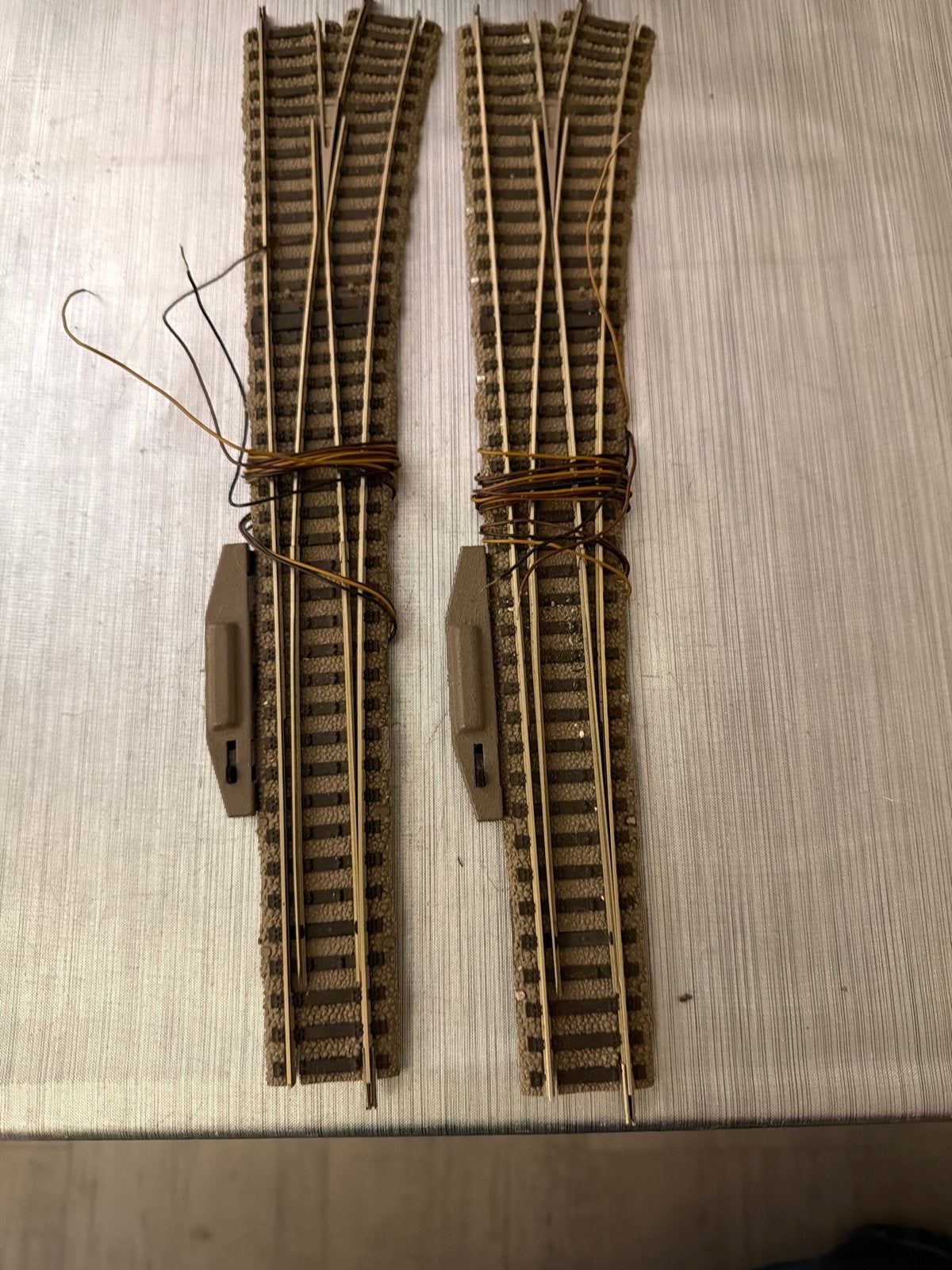 Fleischmann Profi H0 6179 Snelsnelwissels RECHTS (2 stuks), Gebruikt, Gelijkstroom, Fleischmann, Rails