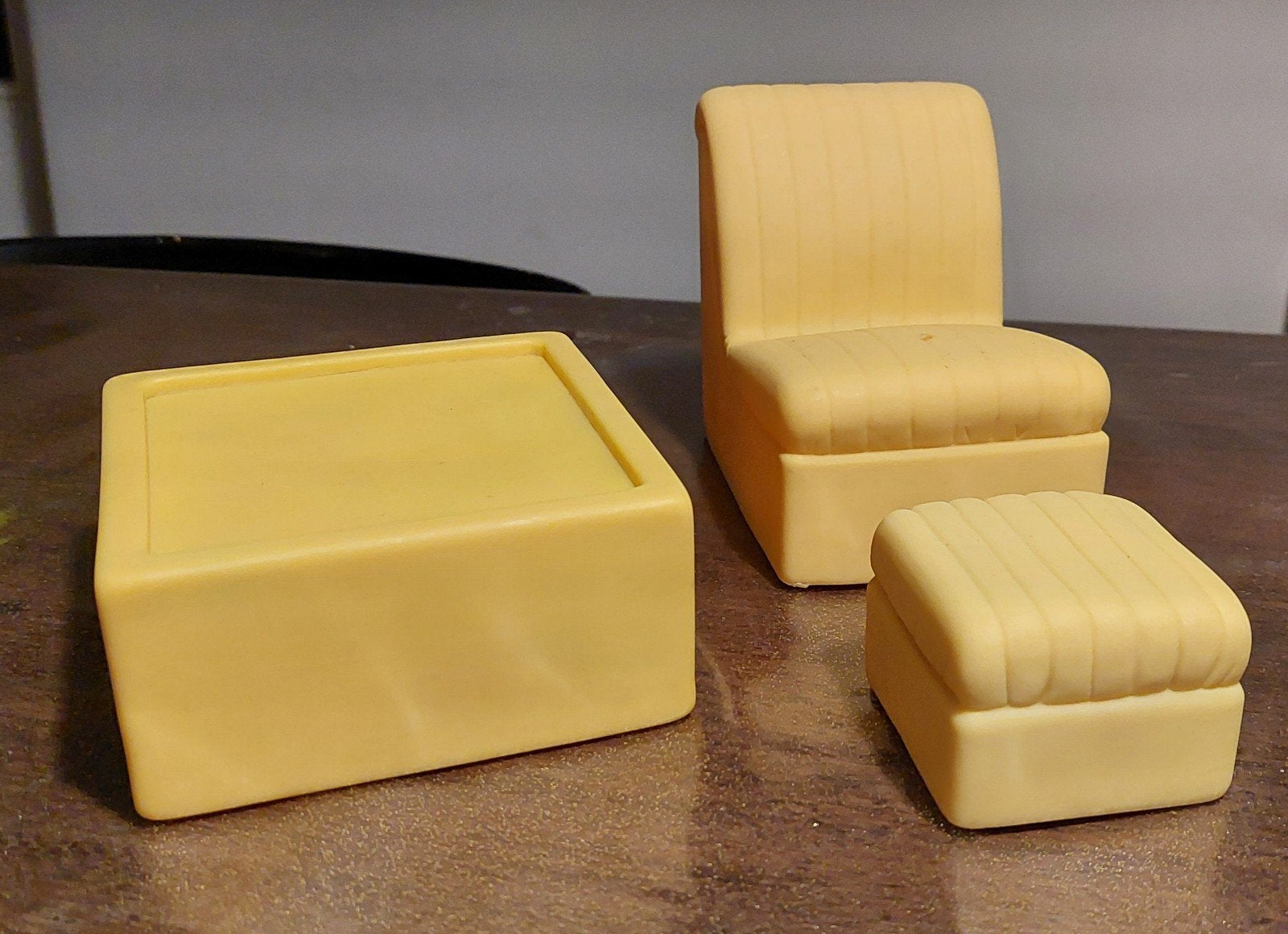 Vintage Fleur Pop Meubels Yellow Living Room bttm 1986, Ophalen of Verzenden, Gebruikt, Toebehoren