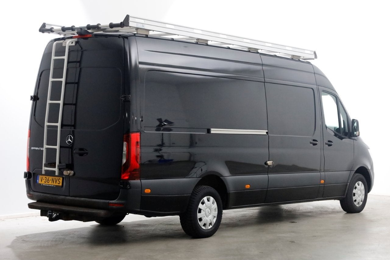 Mercedes-Benz Sprinter 314 CDI 143pk RWD 7G Automaat L3H2 Ma, Auto's, Automaat, Gebruikt, Euro 6, Zwart