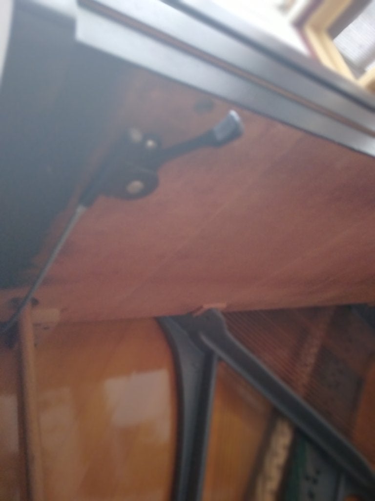 Haegele piano, Muziek en Instrumenten, Piano's, Ophalen, Gebruikt, Zwart, Piano
