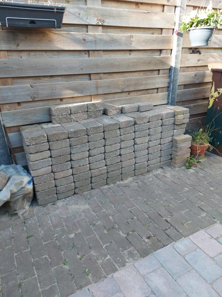 Getrommelde stenen/keien 16,5 x 16,5 x 7 cm GRATIS AFHALEN, Ophalen, Gebruikt