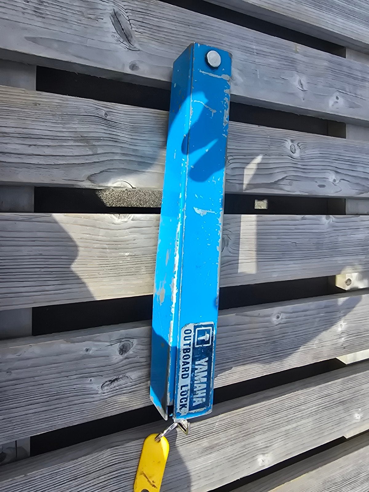 Yamaha Outboard Lock, Watersport en Boten, Ophalen of Verzenden, Gebruikt, Motor en Techniek