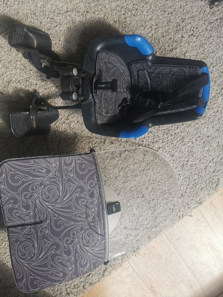 fietsstoeltje, Ophalen, Gebruikt, Voorzitje, Bobike