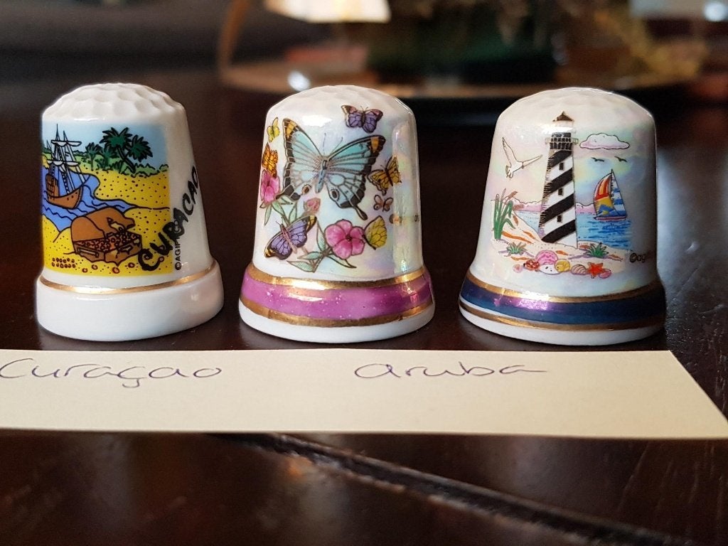 Vingerhoedjes diverse landen, mag per stuk          , Verzamelen, Ophalen of Verzenden, Nieuw