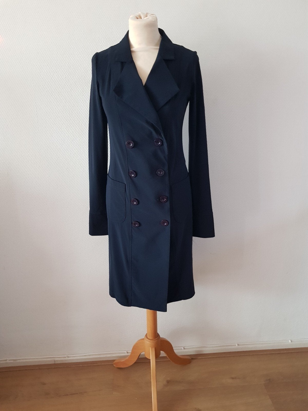 Studio Anneloes blazer S travelstof Marineblauw, Studio Anneloes, Blauw, Ophalen of Verzenden, Zo goed als nieuw