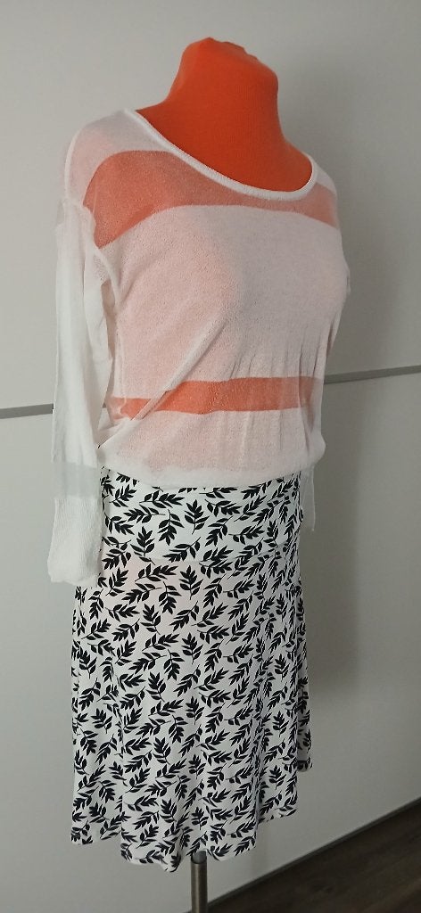 Rokje - S - Hema, Kleding | Dames, Wit, Nieuw, Ophalen of Verzenden, Knielengte