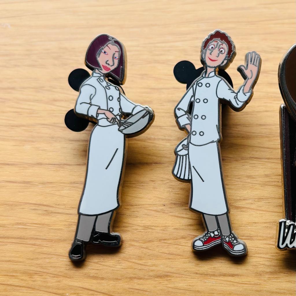Disney Pins Ratatouille Pixar Disneyland Parijs, Verzamelen, Disney, Ophalen of Verzenden, Overige figuren, Zo goed als nieuw
