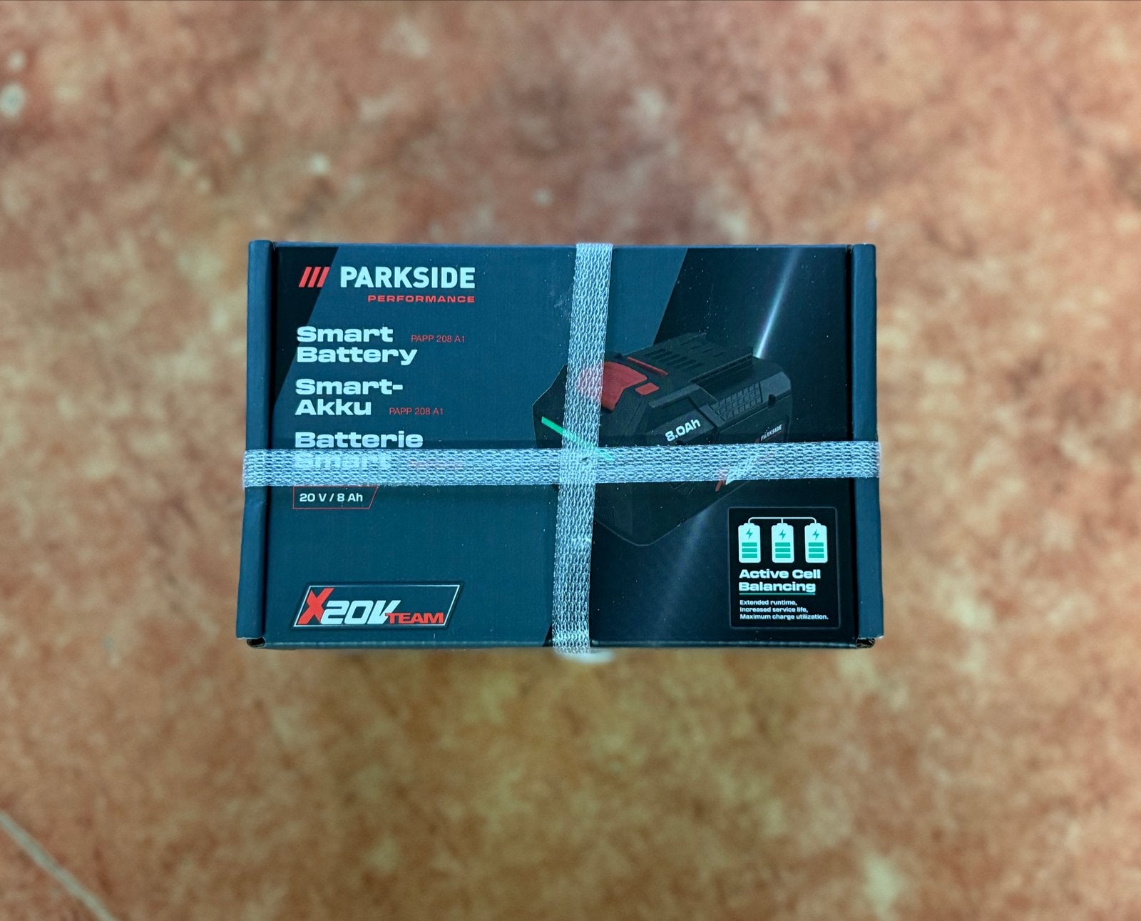 Parkside Smart Accu 20V/8Ah X20V Team NIEUW, Nieuw