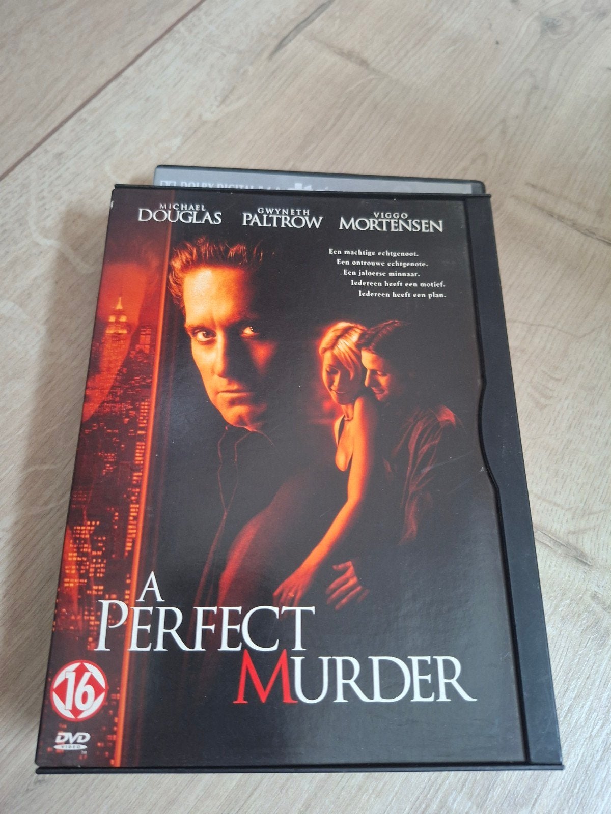 A Perfect Murder DVD - Michael Douglas, Gwyneth Paltrow, Ophalen of Verzenden