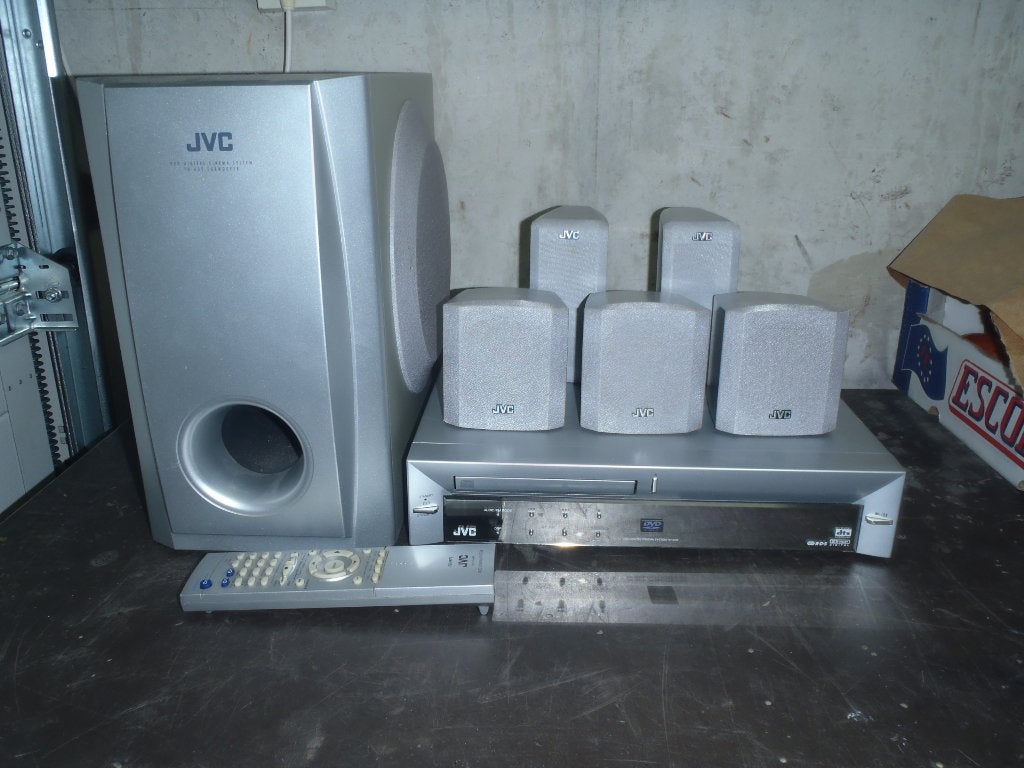 JVC Home Cinema-set 5.1 XV-THA5R, Gebruikt, 70 watt of meer, 5.1-systeem, Overige spelers