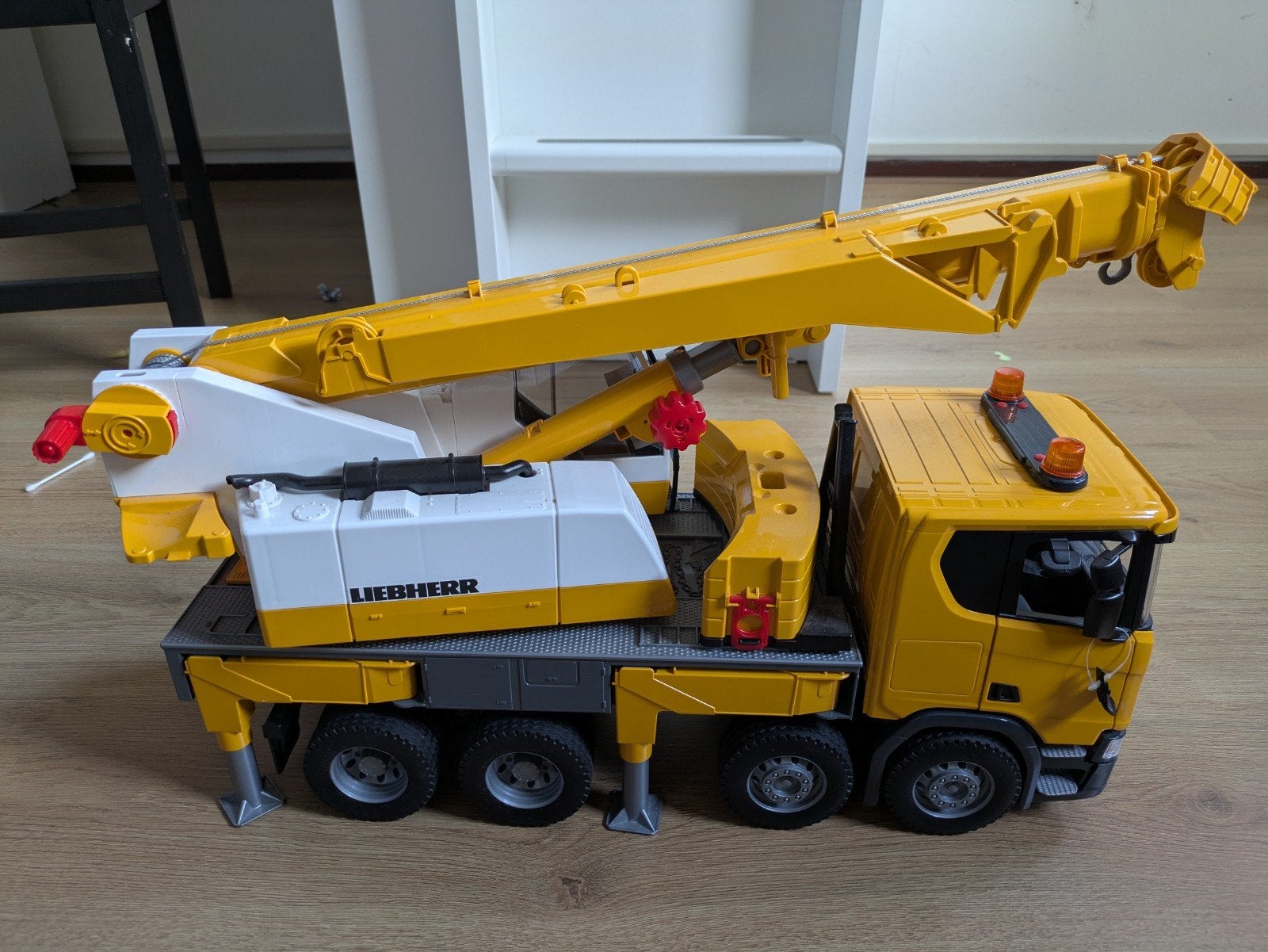 Bruder Liebherr kraanwagen - Zo goed als nieuw, Ophalen, Zo goed als nieuw