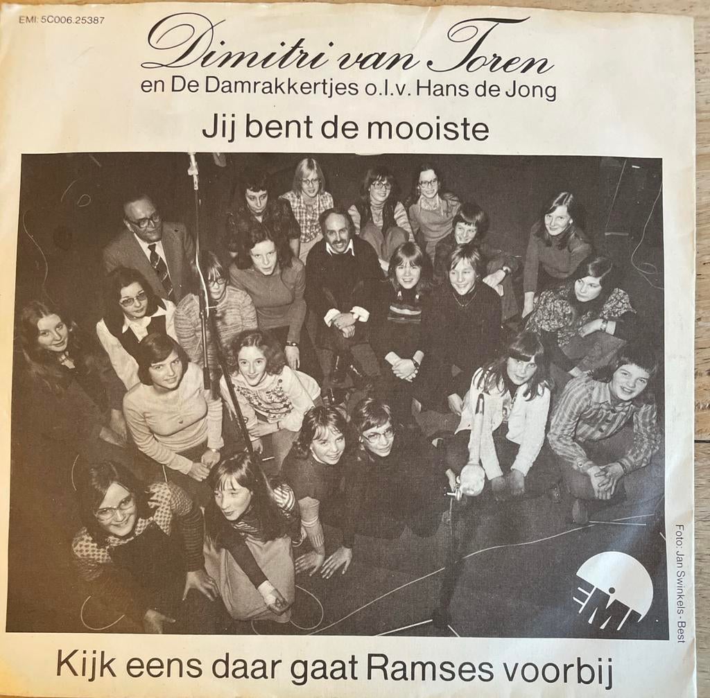 Dimitri van Toren - Jij bent de mooiste / Kijk eens daar gaa, Cd's en Dvd's, Gebruikt, 7 inch, Ophalen of Verzenden, 1970 - 1979