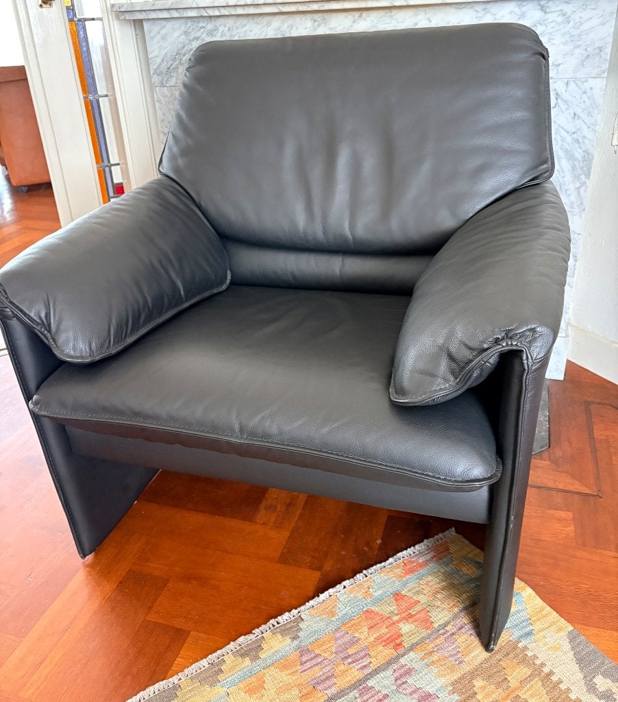 Leolux Bella Bora fauteuil, Ophalen, Zo goed als nieuw, 75 tot 100 cm, Modern