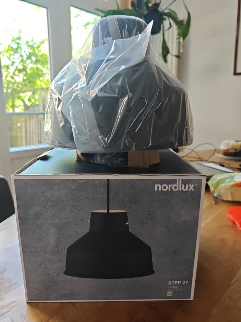 Nieuwe Nordlux STEP 27 hanglamp - Zwart metaal, Huis en Inrichting, Lampen | Hanglampen, Nieuw, Ophalen of Verzenden, Metaal, Modern