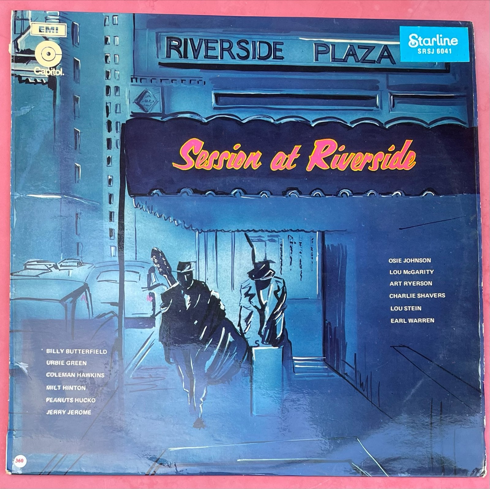 Session at Riverside - Jazz LP (Starline SRSJ 8041), LP, Gebruikt, Ophalen of Verzenden, 12 inch