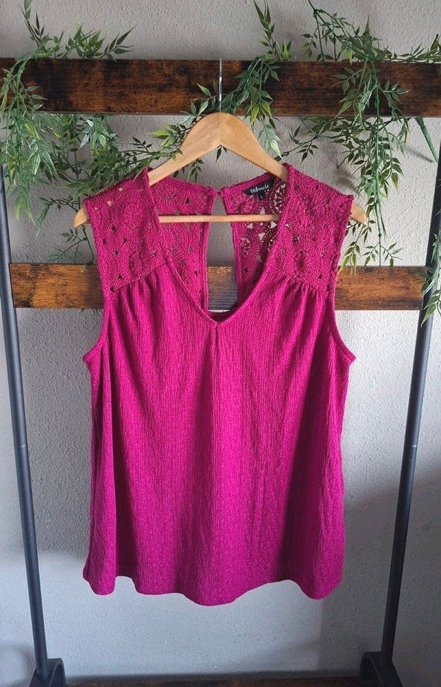 MISS ETAM Top Fuchsia L, Maat 42/44 (L), Nieuw, Ophalen of Verzenden, Roze