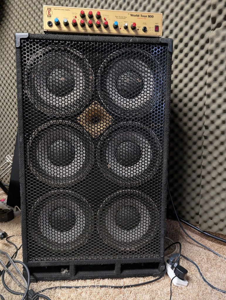 Eden D610XLT 6x10 cabinet – Made in USA, Muziek en Instrumenten, Ophalen, Gebruikt, Basgitaar, 100 watt of meer