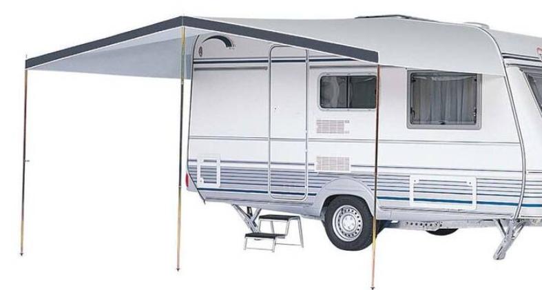 dakluifel voor caravan, Ophalen, Zo goed als nieuw