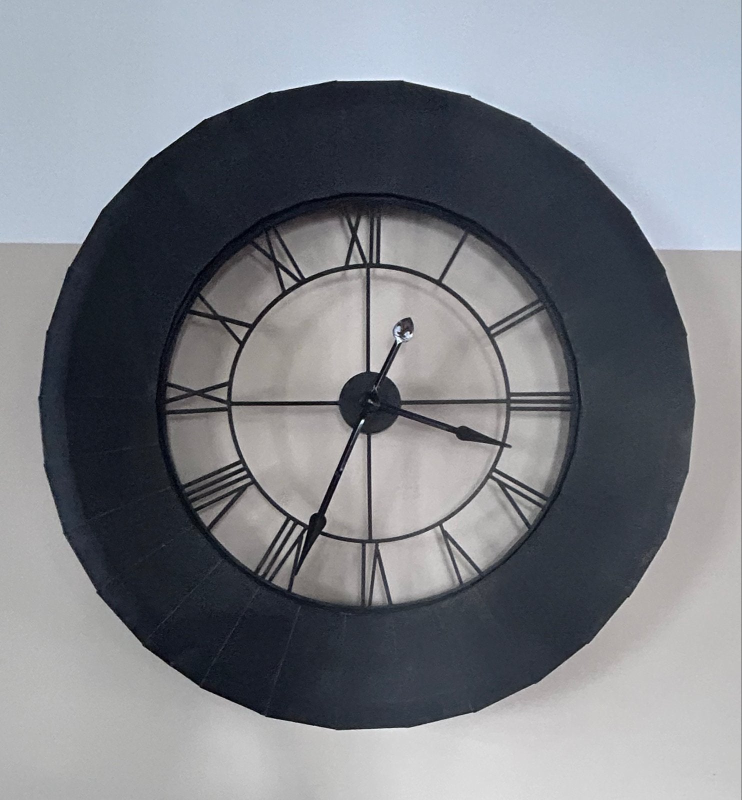 Wandklok 110cm, Ophalen, Wandklok, Analoog, Zo goed als nieuw
