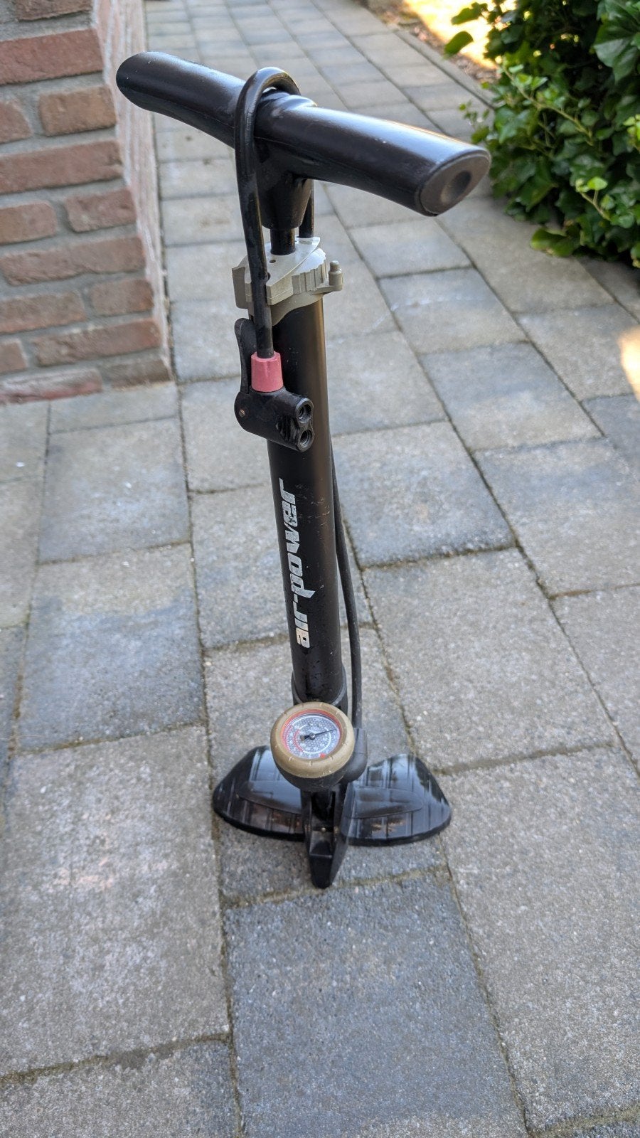Fietspomp met drukmeter - Airpower, Ophalen