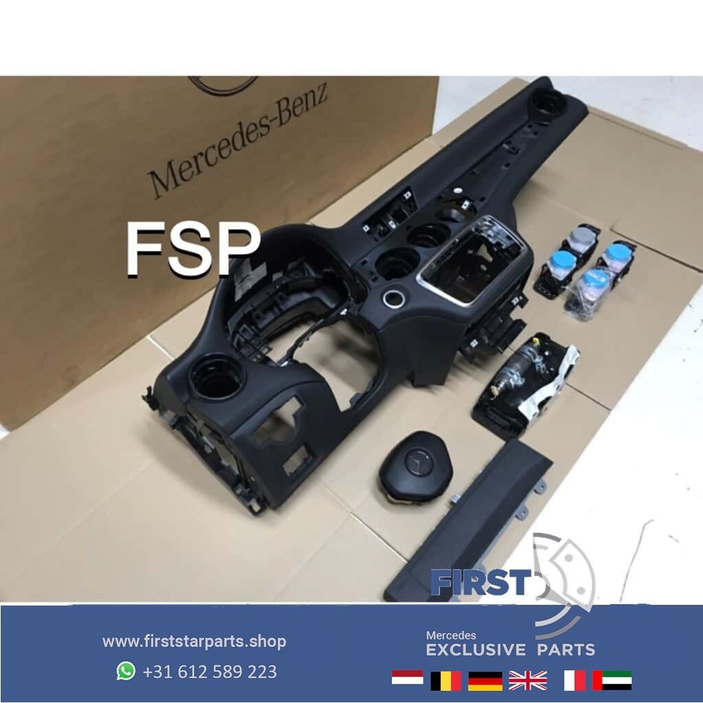 Dashboard Airbag set Mercedes W176 A W117 CLA W156 GLA Klass, Gebruikt, -, Ophalen of Verzenden, -