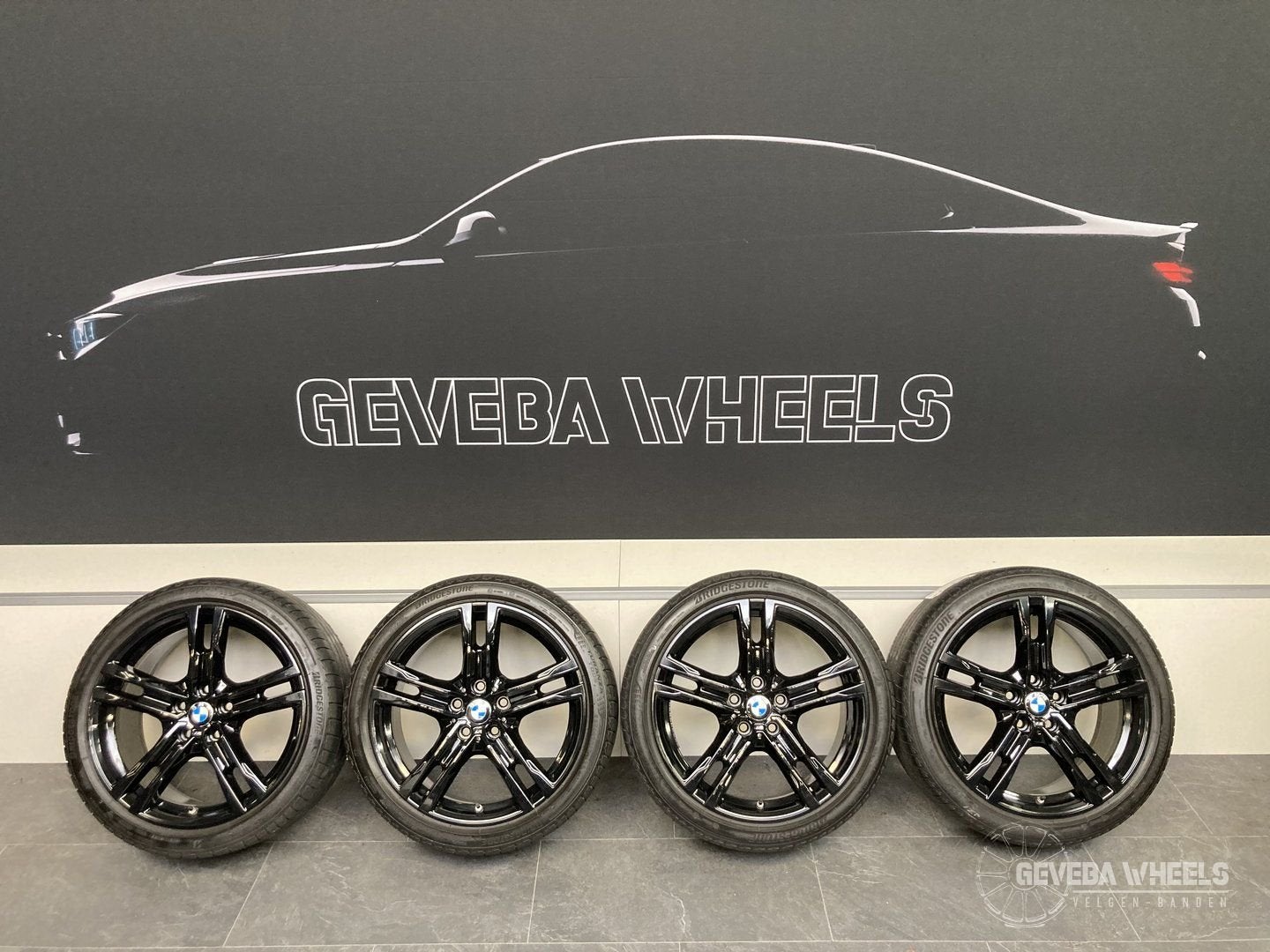 18” originele BMW 1 F40 / 2 F44 velgen + banden 5x112 819M 8, 18 inch, Gebruikt, -, -