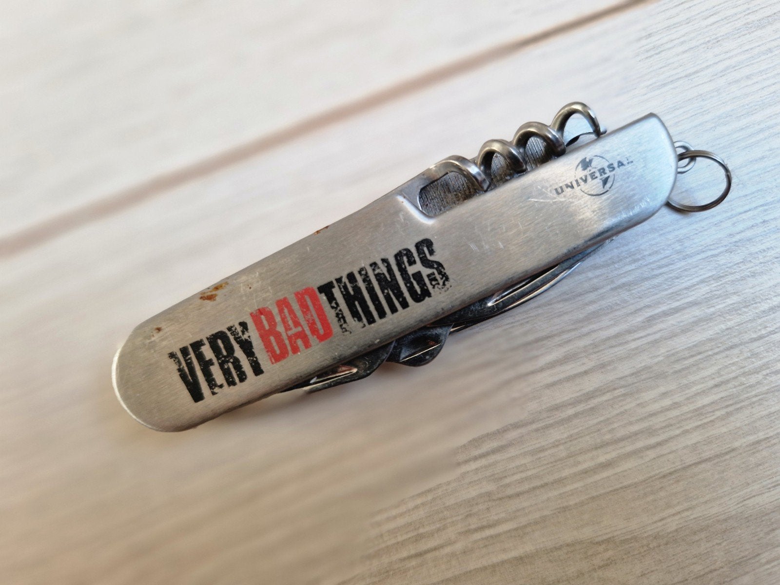 1998 very bad things zwitsers zakmes cameron diaz mes, Ophalen of Verzenden