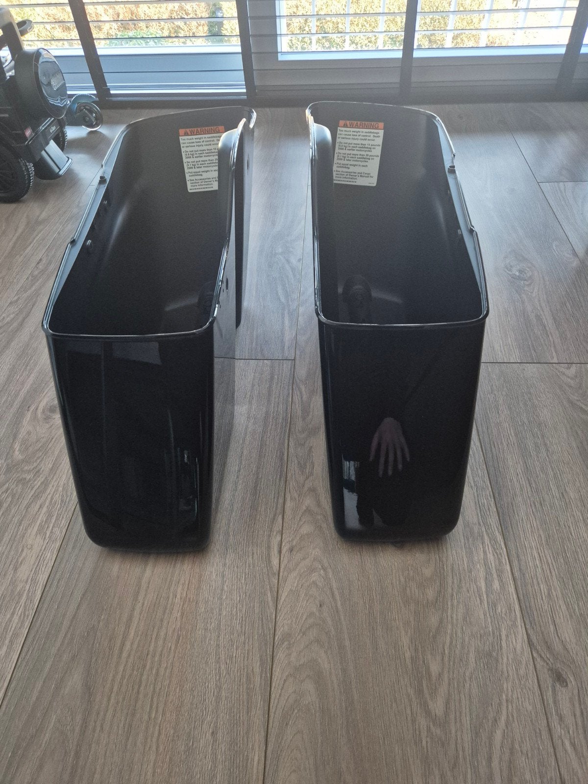 Harley Davidson street road glide kofferset zonder deksel, Ophalen
