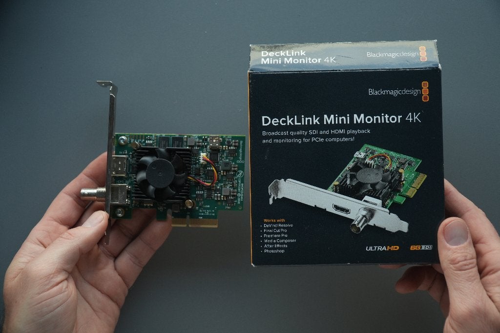 Decklink Mini Monitor 4k, Ophalen of Verzenden, Zo goed als nieuw