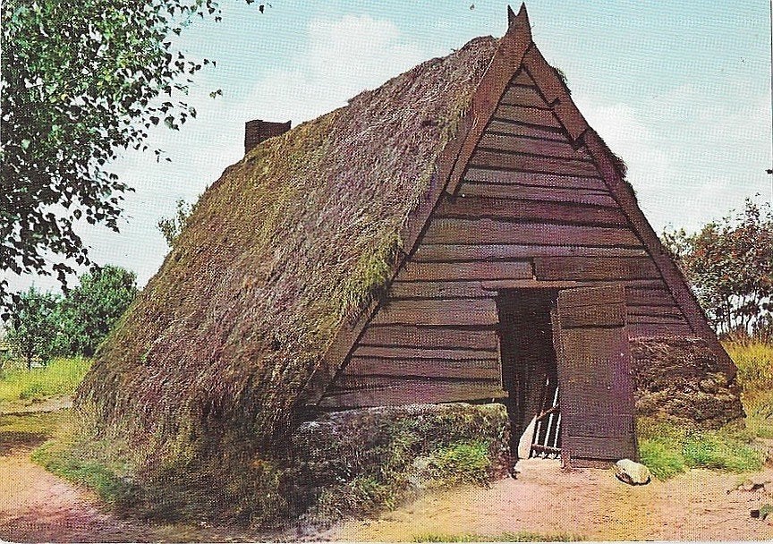 AK Schoonoord - Plaggehut (Arbeiderswoning), Verzamelen, Verzenden, 1960 tot 1980, Ongelopen, Drenthe