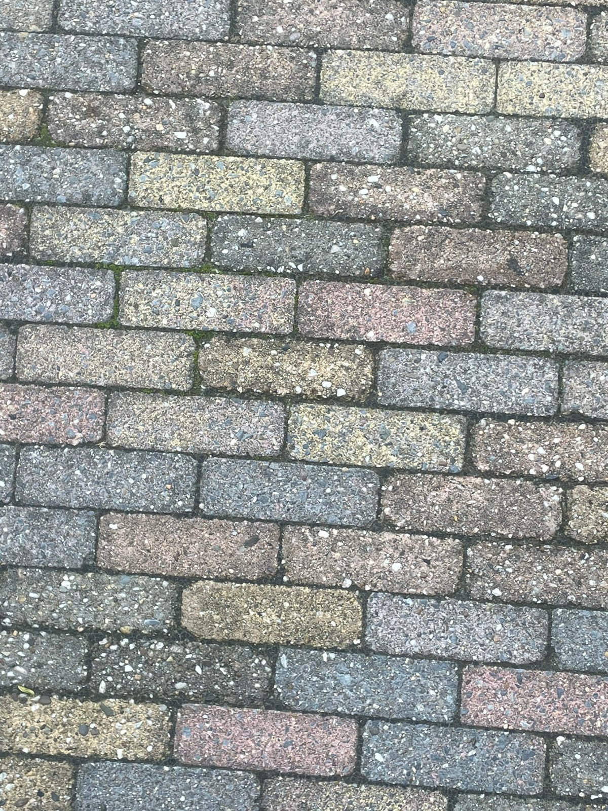GRATIS !!ongeveer 30M2 bont getrommelde waaltjes, Tuin en Terras, Tegels en Klinkers, Ophalen, Gebruikt, Overige typen, 10 m² of meer