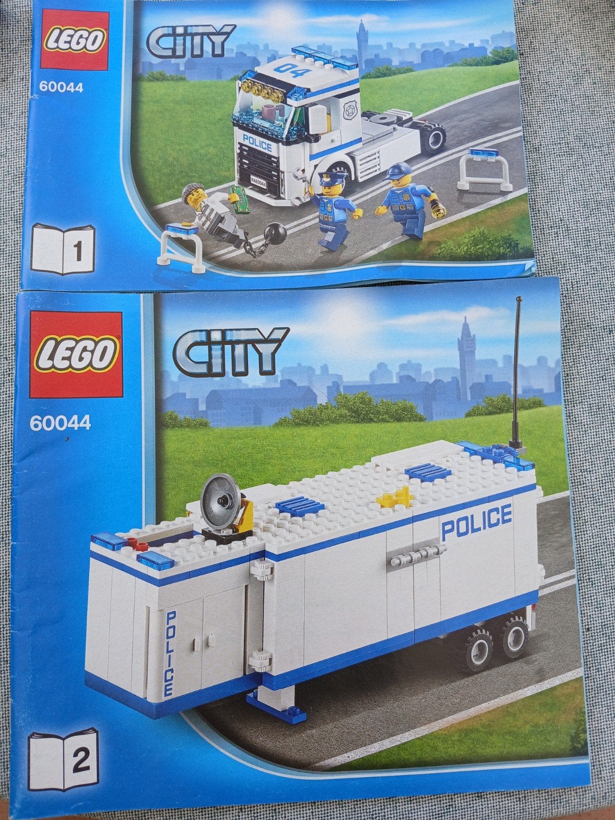 LEGO City 60044 Mobiele Politie Eenheid (mist 1 stukje), Lego, Ophalen of Verzenden, Inclusief instructies, City