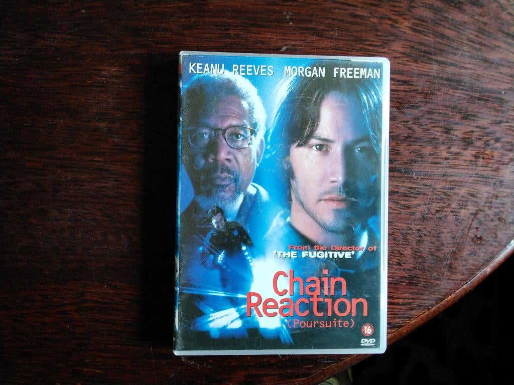 Chain reaction, origineel, Vanaf 16 jaar, Ophalen of Verzenden, Zo goed als nieuw, Actiethriller