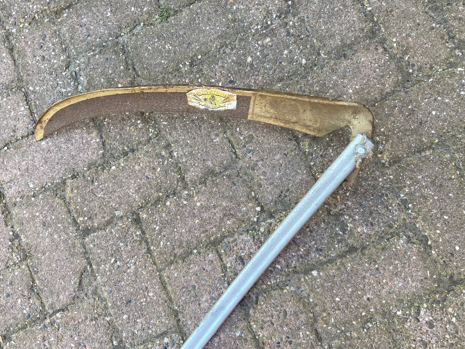 Nieuwe metalen zeis, Tuin en Terras, Ophalen, Nieuw, Zeis