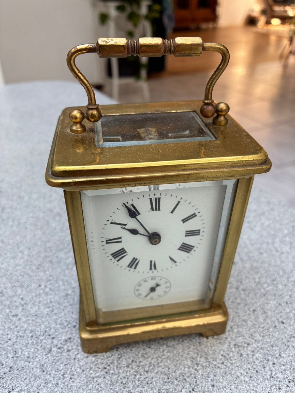 Antieke reiswekker (carriage clock), Ophalen of Verzenden