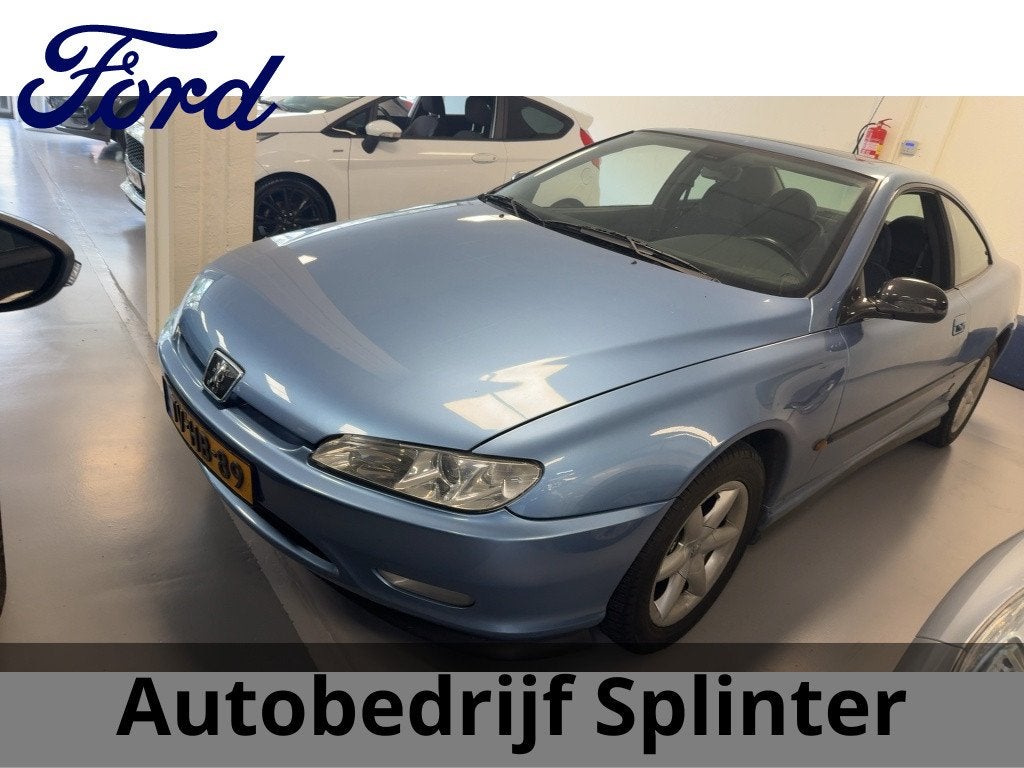 Peugeot 406 Coupé 3.0-24V V6 YOUNG TIMER YOUNG TIMER, Auto's, Stof, 190 pk, 2946 cc, Blauw